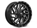 ~(44 lbs. 23X23X12)~ TRITON 20x9 8x180.00 GLOSS BLACK MILLED (20 mm)
