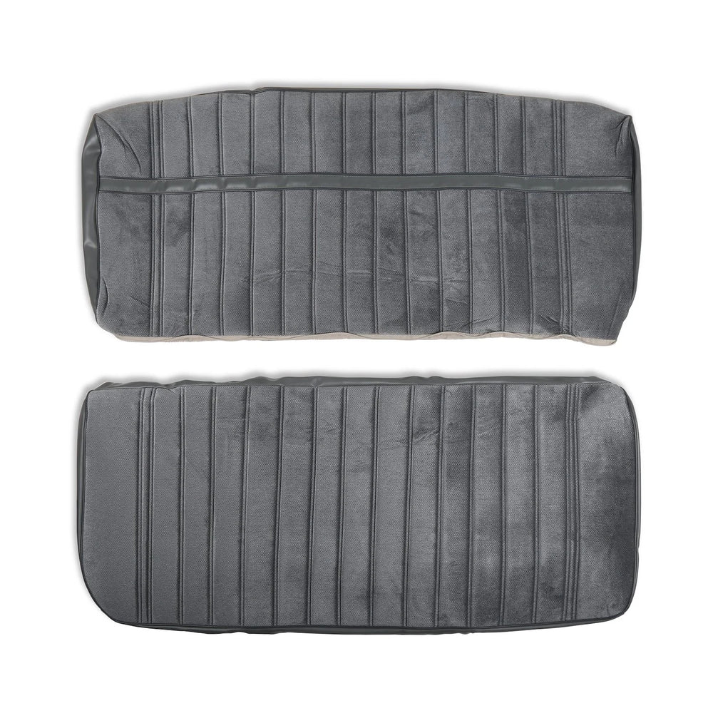 7380 C/K SEAT WPHOLSTERY KIT CLOTH/VINYL GREY/CHARCOAL
