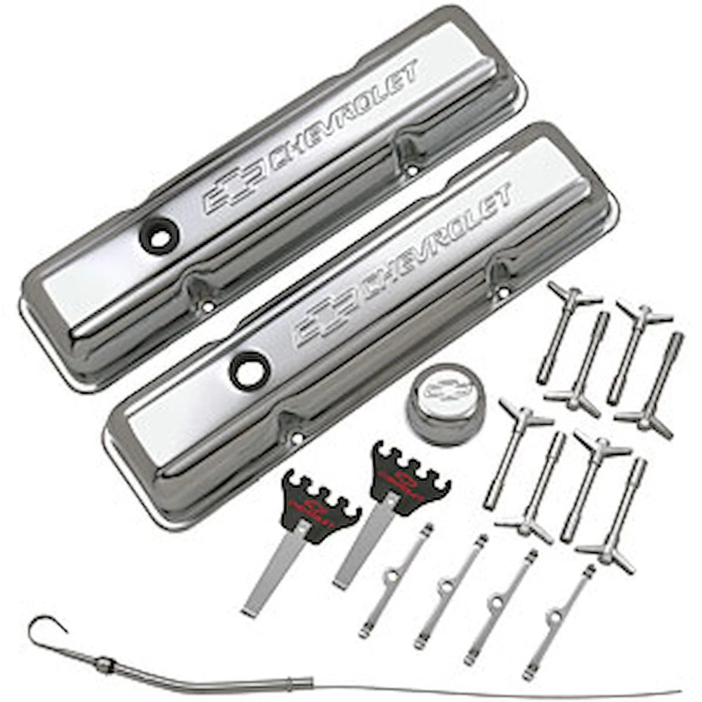 SBC POWDER COAT KIT BLACK