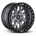 OUTLAW Cast Beadlock Wheel 5 LUG 17x9 5x5 (5x127) -12mm Offset 4.5 Backspace