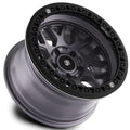 OUTLAW Cast Beadlock Wheel 5 LUG 17x9 5x5 (5x127) -12mm Offset 4.5 Backspace
