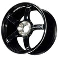 Advan TC-4 SE 16x7.0 / +35 Offset / 5x114.3 / 73mm Bore / Racing Gloss Black and Diamond Cut