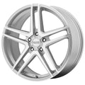 AR907 17X7.5 5X4.5 SLV MACH 42MM