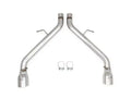 Axle-Back Exhaust System Fits 2016-2024 Camaro 2.0L/3.6L 2.25 Inch Stainless Steel Non-Muffled Axle-Back Exhaust Kit FlowTech
