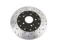 DBA 00-05 Mitsubishi Evo 5/6/7/8 / 06-08 Evo 9 Black Front Drilled & Slotted 5000 Series