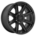 Fuel Wheels black auto part