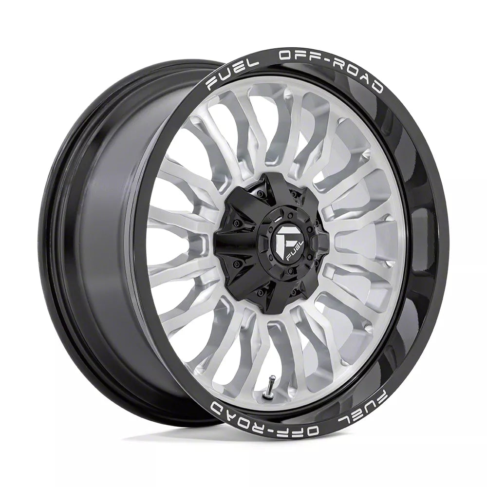 D798 20X9 8X180 SLVR-BRSH BLK-LP 01MM