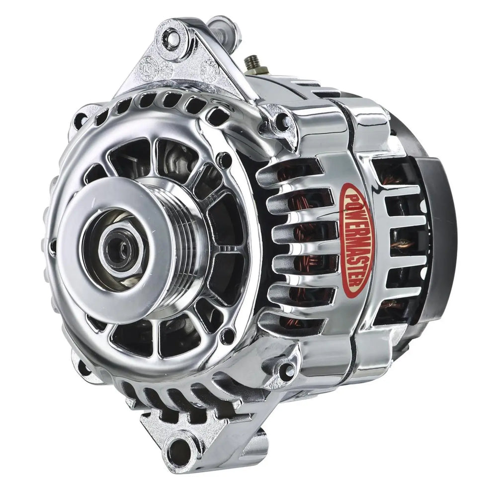 ALT GM AD230 CHROME 120A 6 GRV PULLEY STR MT 6.61IN SIDE BAT POST(UPGRADE ALL G