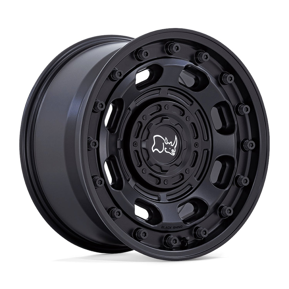 BR007 16X8 BLANK M-BLK 38MM (108-155)