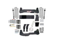 Skyjacker 7 In. Suspension Lift Kit w/Raised Torsion Bar Brackets Black MAX Shocks
