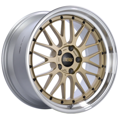 BBS red auto part