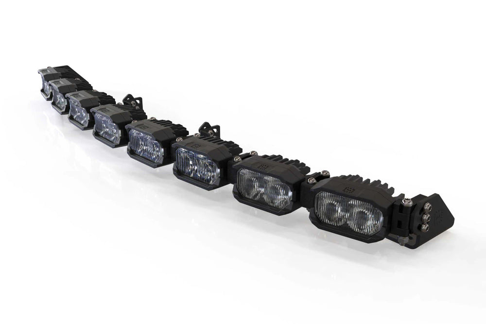 SINGLE-ROW BANGERBAR: (8 POD / 31.5