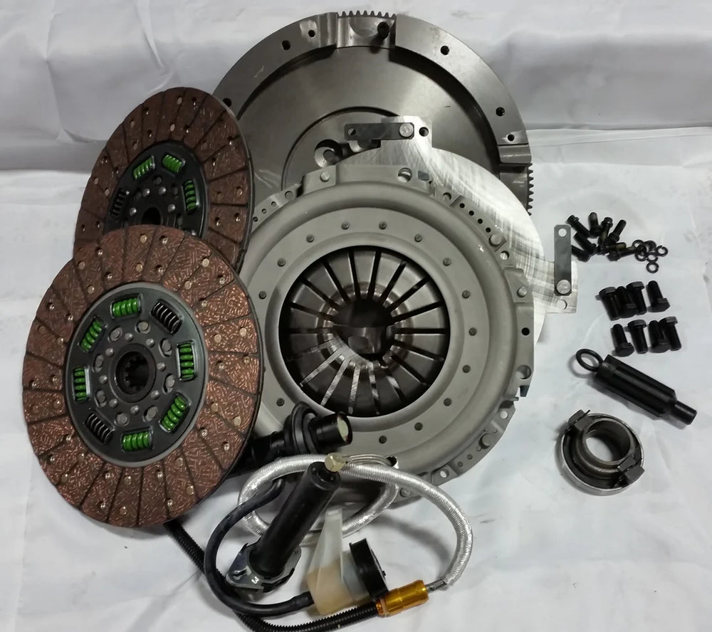 Quiet Spring Hub Dual Disc Kit for G56 Organic (Nodular Iron Flywheel)