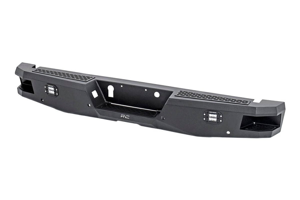 ~(82.5 lbs. 80X13X12)~ Ford Heavy-Duty Rear LED Bumper (15-20 F-150)