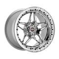 Weld S81 17x10.5 / 5x112mm BP / 7.3in. BS Black Wheel - Blk SBL (Med Pad)