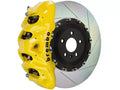 Brembo 21+ F150 Raptor Front GT BBK 8 Piston Cast 412x38 2pc Rotor Slotted Type-1- Yellow