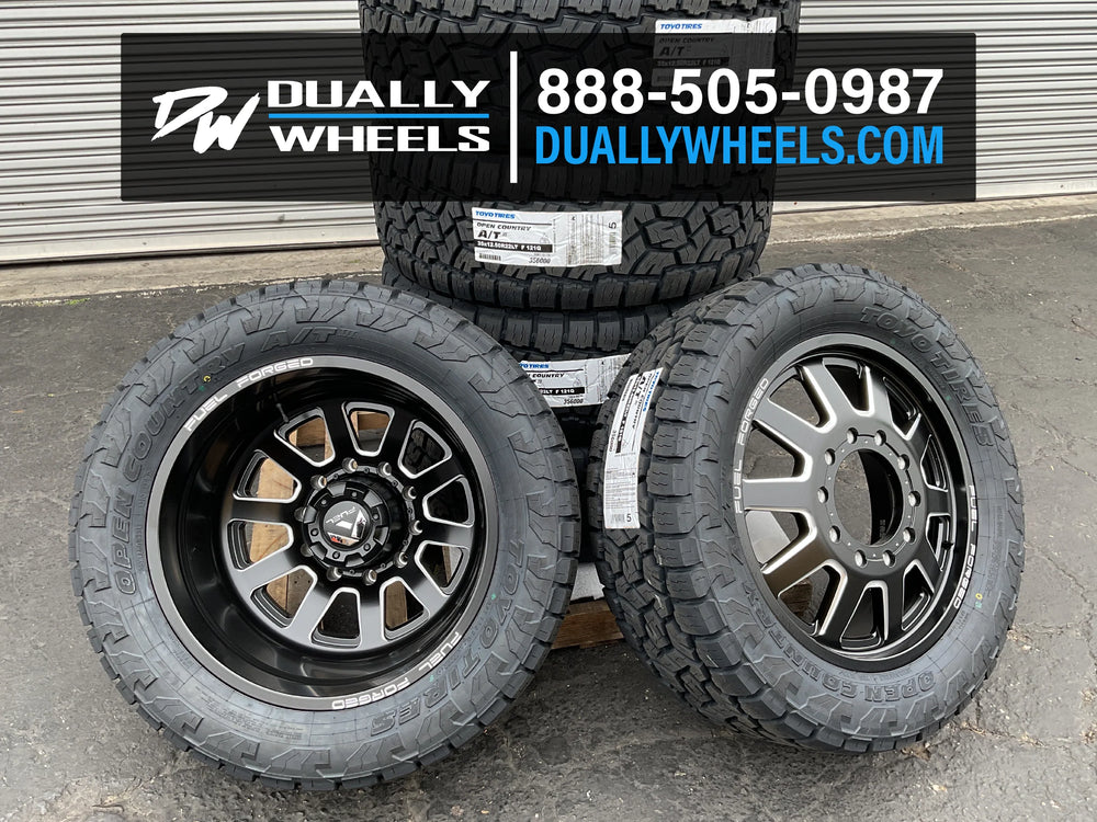 D09 24X8.25 10X225 MT-BLK-MIL 105MM