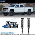 Fabtech 07-14 GM K1500 6in Front Dirt Logic 2.5 N/R Coilovers - Pair