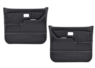 73-80 CHVY CUSTOM SPORT DOOR PANELS-BLK