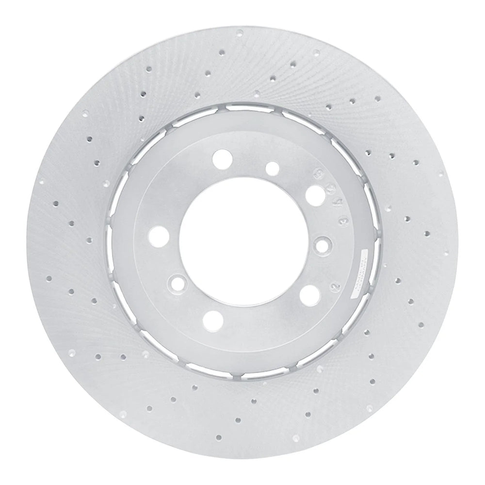 DFC 10-11 Porsche 911 Left Rear Drilled Hi-Carbon Alloy Geomet Coated Rotor