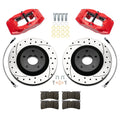 Wilwood 97-04 C5 Corvette SLC56 Front Rotor & Brake Kit - Red