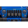 Diode Dynamics - Jeep JK SS5 4-Pod CrossLink Grille Lightbar Kit, Sport White Combo