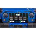 Diode Dynamics - Jeep JK SS5 4-Pod CrossLink Grille Lightbar Kit, Sport White Combo