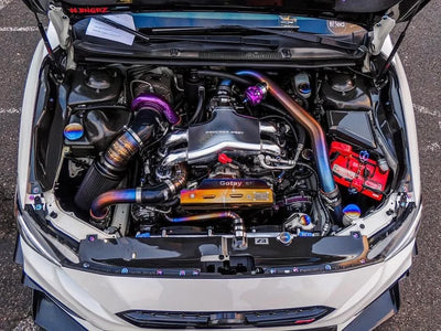 Extreme Turbo Systems red auto part