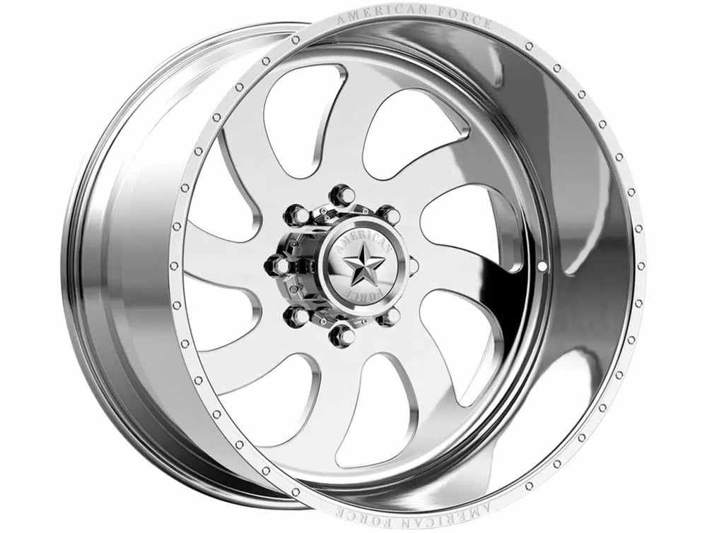AW76 20X10 8X180 POLISHED -25MM