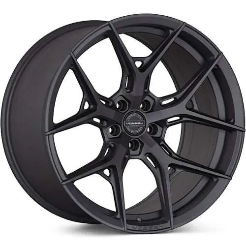 Vossen HF5 - 22x10.5 - ET32 - 5x114.3 - 70.6 - DEEP - SS - Satin Silver Wheel