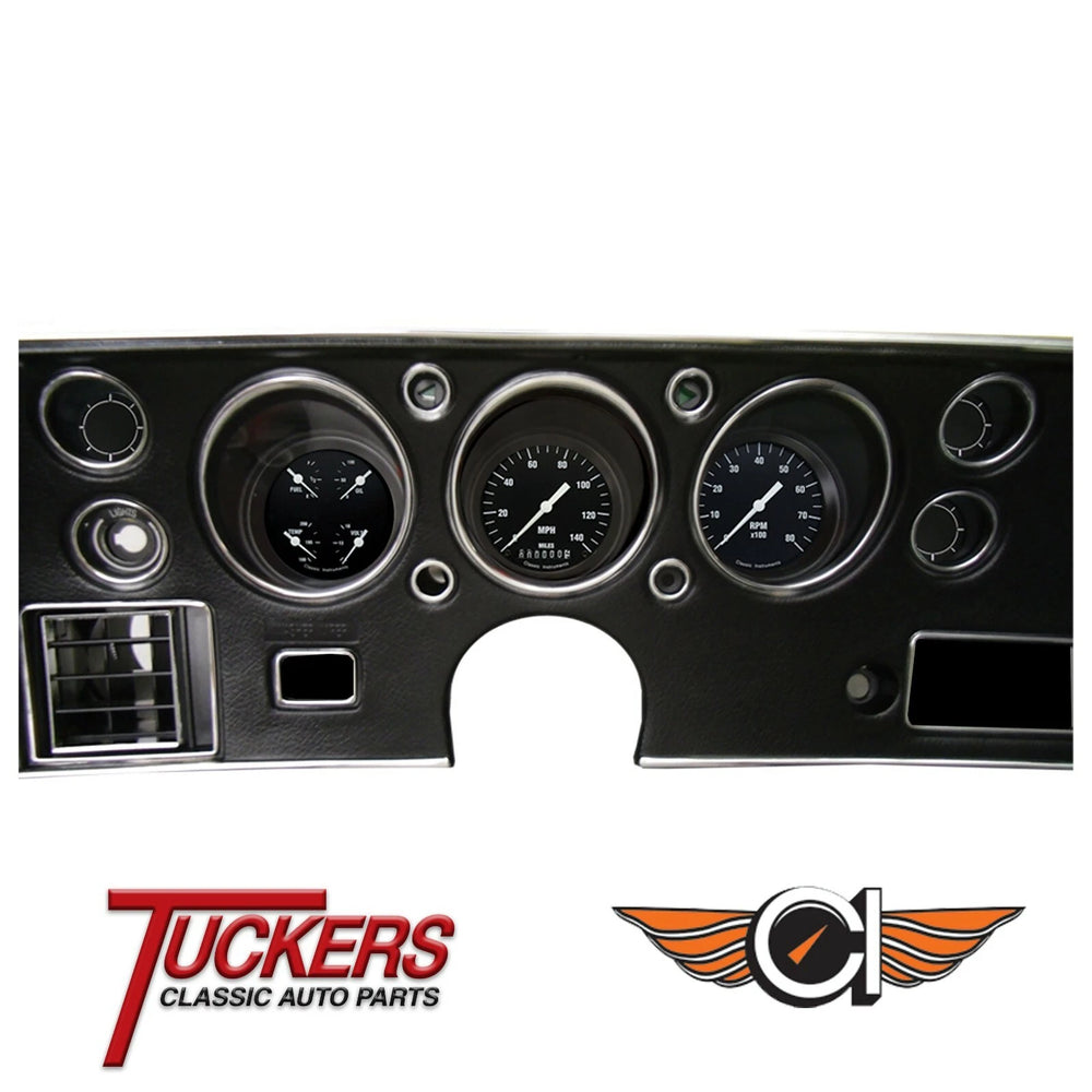 70-72 CHEVELLE HOT ROD 3-GAUGE SET-LS