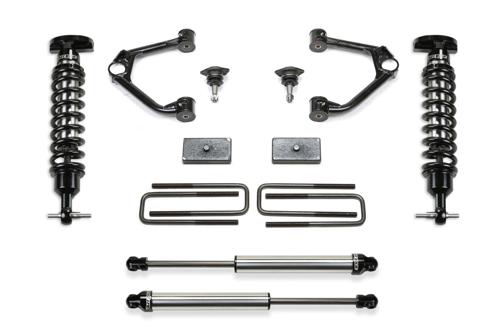 22C GM C/K 1500 PICKUP 4CYL 3IN BUDGET SYS W/ DL 2.5 & 2.25 SHOCKS