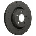 Hawk Talon 2005 Mercedes-Benz G55 AMG 463.271 Body Code Drilled and Slotted Front Brake Rotor Set