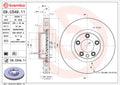 Brembo 11-18 Porsche Cayenne/11-15 Volkswagen Touareg Front Premium UV Coated OE Equivalent Rotor