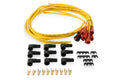 Spark Plug Wire Set- 7Mm-Super Stock-Copper Core-Universal Straight Boots Yellow 3008 Universal Fit ACCEL