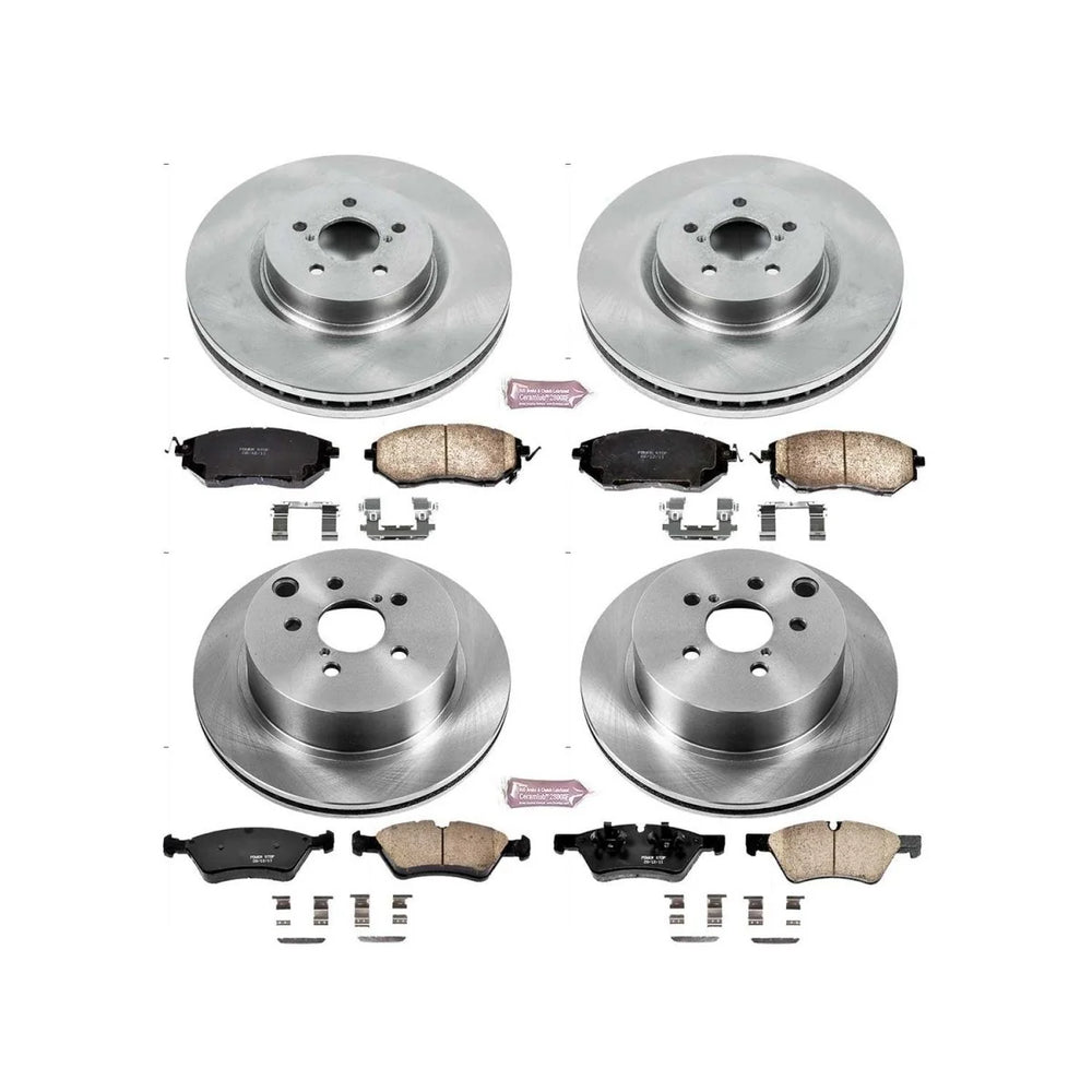 Power Stop 14-18 Subaru Forester Front & Rear Autospecialty Brake Kit