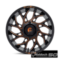 D780 18X7 4X156 G-BLK-MILL-OR 13MM