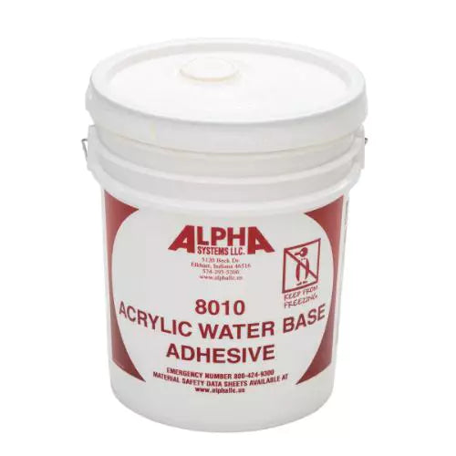 8010 WATER BASED ADHESIVE (5 GALLON)