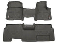 WeatherTech 09+ Ford F-150 Front and Rear Floorliners - Over The Hump - Grey