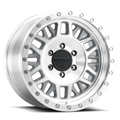 Aluminum Wheels 18x9 Ryno 951MC Machined Silver 18 Offset 5 on 127 Bolt Pattern 78.1 Bore Raceline