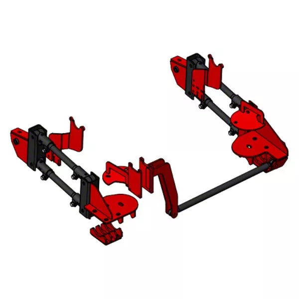~(450 lbs. 48X40X24)~ 2013+ Dodge 3500 4-Link Rear Air Suspension 4X4 Models radius arm front and leaf spring rear suspension only specify transmission and single or dual brake lines on G5