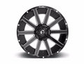 CONTRA 20x9 6x135.00/6x139.70 GLOSS BLACK MILLED (1 mm)
