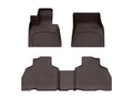 WeatherTech Cocoa Front Rear FloorLiner HP Fits -23-26 BMW 471507-1-3IM