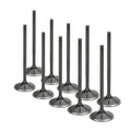 Supertech VW 1.8L/2.0L 8V 16V Black Nitrided Intake Valve - +0.5mm Oversize - Set of 10