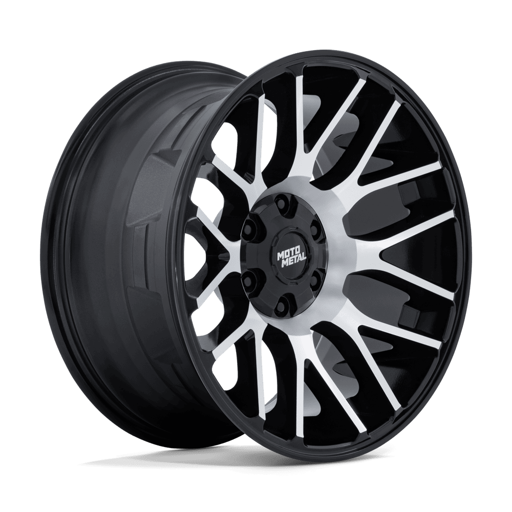 Moto Metal Wheels OVERLOOK 20X9 8X6.5 125 1 G-BLK-MCH MO816BD20908001