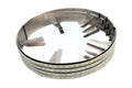 CLEAR COLOR 17IN LED WHEEL KIT IN GREEN 4 MOUNTING RINGS RECESSED W/ IP68 GRE