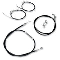 Burly Brand Control Kit 13in Bag Bar - Stainless Steel