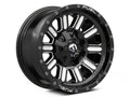 ~(52 lbs. 25X25X13)~ HARDLINE 22x10 5x114.30/5x127.00 GLOSS BLACK MILLED (-18 mm)