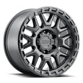 Aluminum Wheels 16x8 Krank 953B Satin Black 0 Offset 6 on 139.7 Bolt Pattern 106.1 Bore Raceline