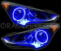 Oracle Hyundai Veloster 11-13 Non-Projector Halo Kit - ColorSHIFT w/o Controller